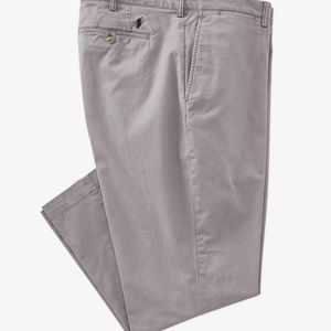 Polo by Ralph Lauren Gray Suffield flat front Chino Pant Size 35 x 32